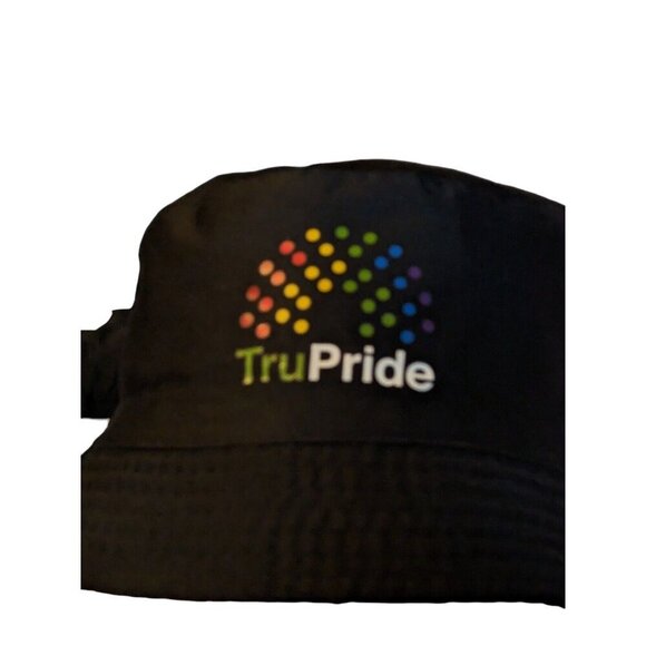 TruPride Reversible Bucket Hat Cap Rainbow Pride Unisex One Size Color Cotton - Picture 7 of 10